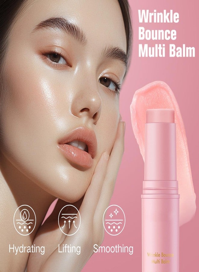 Evolvique Wrinkle Bounce Multi Balm - Under Eye Cream - All-In-One Hydrating Balm Eye Stick & Moisture Ba lm Stick - Wrin kle Cream for Women Korean Skincare - Reduce Wrinkles & Moisturizing - Women Gifts - Image 5
