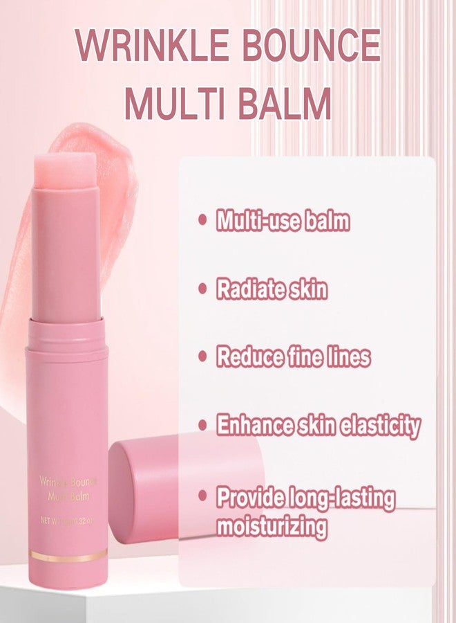 Evolvique Wrinkle Bounce Multi Balm - Under Eye Cream - All-In-One Hydrating Balm Eye Stick & Moisture Ba lm Stick - Wrin kle Cream for Women Korean Skincare - Reduce Wrinkles & Moisturizing - Women Gifts - Image 3