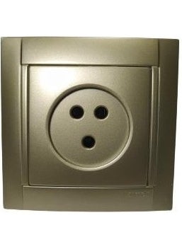 SIMON - Telephone Jack Metallic Champagne - Image 1