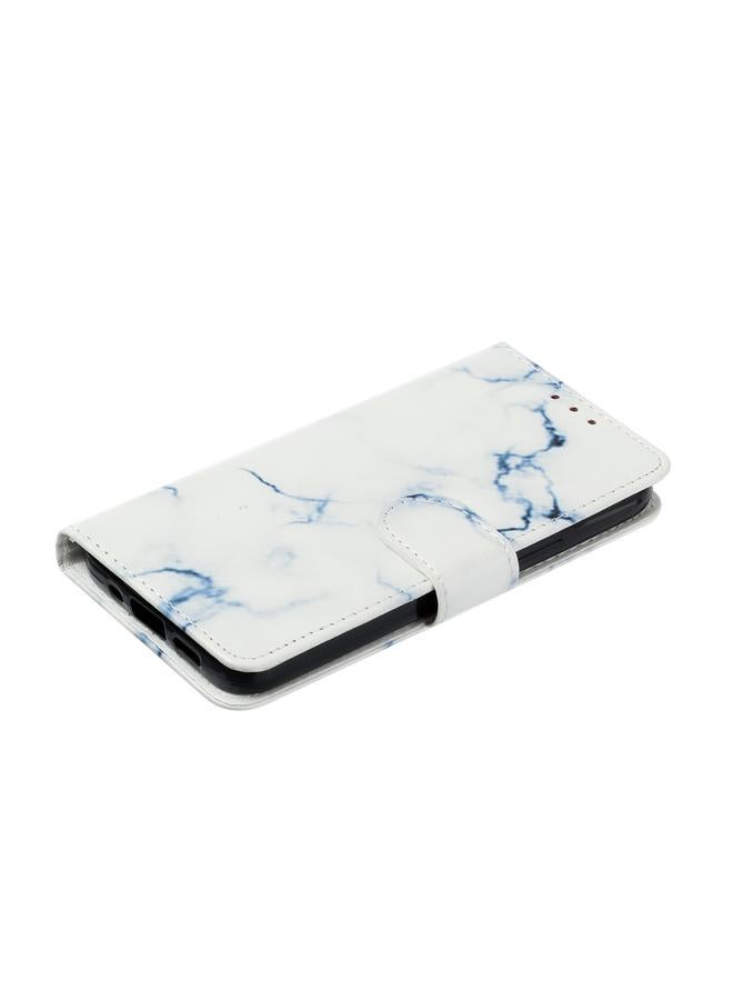 S-TOP Case For Honor X7C 4G / 200 Smart Colored Drawing Marble Pattern Leather Phone Case - Image 4