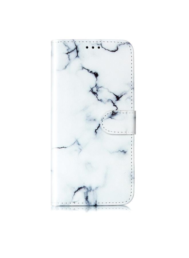 S-TOP Case For Honor X7C 4G / 200 Smart Colored Drawing Marble Pattern Leather Phone Case - Image 2