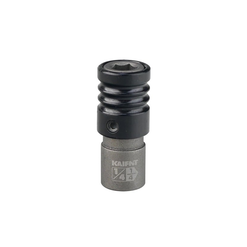 KAIFNT K352-005 حامل بت سداسي 1/4 بوصة، محول تأثير سريع التغيير 1/4"DR إلى 1/4"H