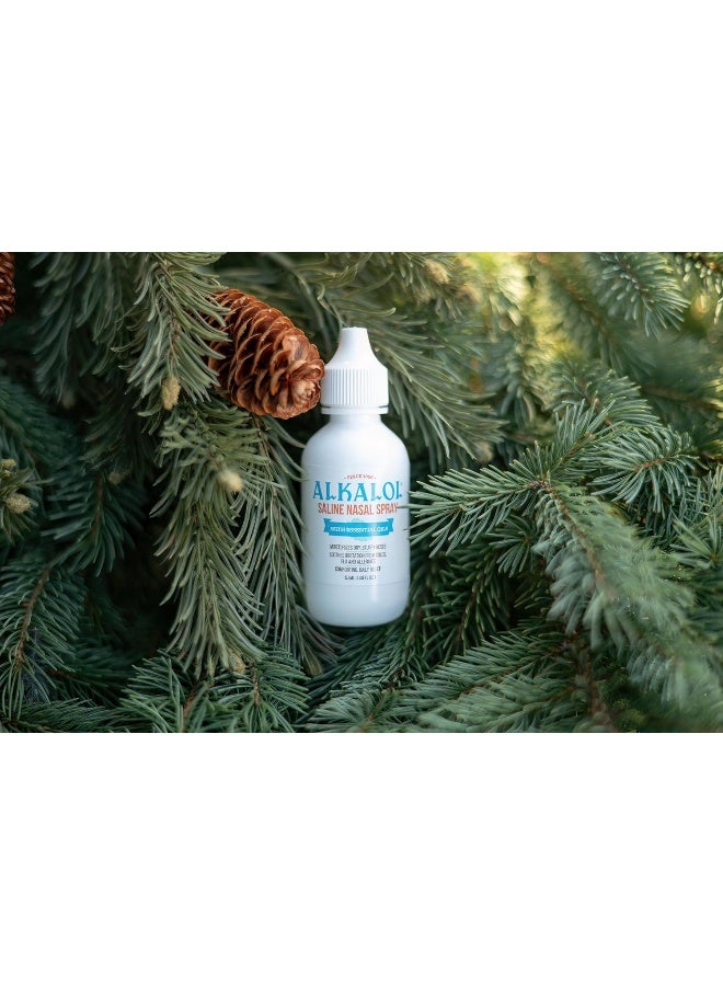 Alkalol شركة ألكالول - رذاذ أنفي ملحي مع زيوت أساسية 1.69 أونصة سائلة - Image 4