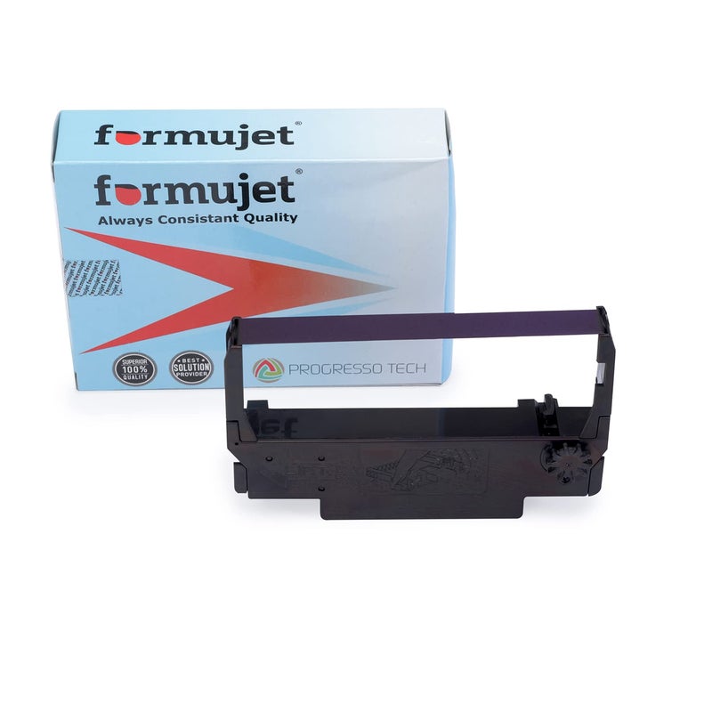 Formujet Ep ERC 38 Purple Cartridge Ribbon Compatible for Epson TM-300,TM U210D,TM U220D TM-U220 TM-U220-B Pack of 10 pcs - Image 3