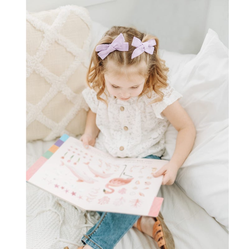 Prohouse 40 PCS Baby Girl Hair Clips, Alligator Hair Bows for Toddlers & Kids, Baby Hair Accessories - Image 4