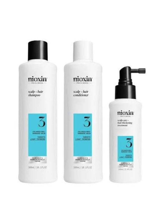 نيوكسين بلسم نيئوكسين (Nioxin) النظام 3 لفروة الرأس والشعر - 300 مل - Image 2