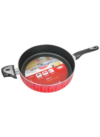 Kawashi Tempo Flame Non-Stick Deep Frying Pan With Glass Lid 26Cm - pzsku/Z8BB1A355918D6EDFD1FDZ/45/_/1725960086/27376107-6b1d-4e08-a556-238562c56fa1