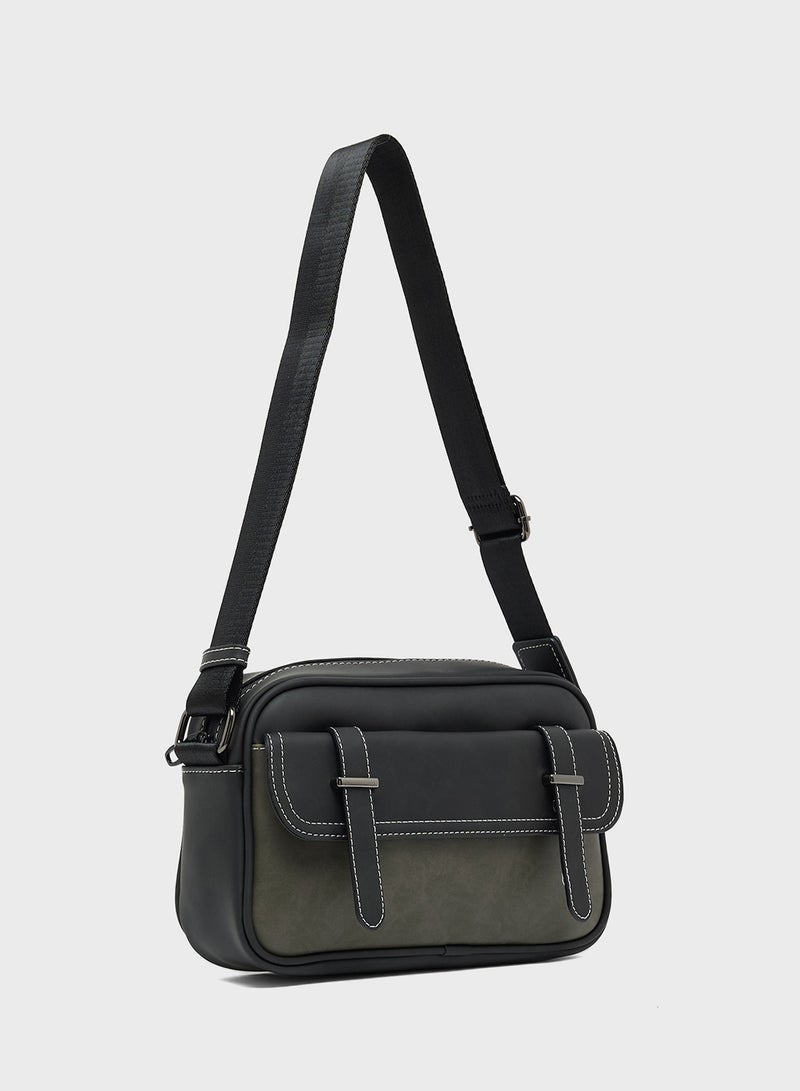 Seventy Five Casual Crossbody Messenger Bag  - Image 3