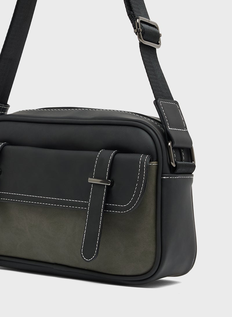 Seventy Five Casual Crossbody Messenger Bag  - Image 4