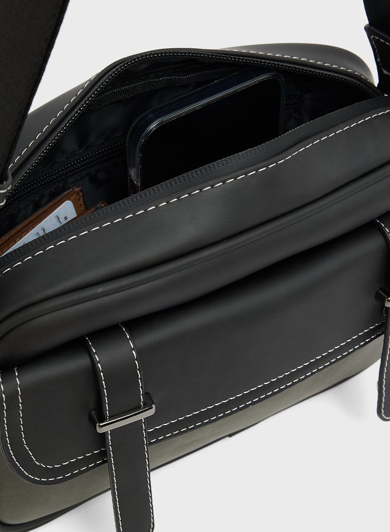 Seventy Five Casual Crossbody Messenger Bag  - Image 5