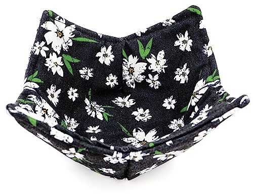 ROGITU Cotton Microwavable Bowl Cozy, Microwave-Safe Hot Bowl Holders, Soup Bowl Cozy Bowl Hot Pads (I) - Image 3