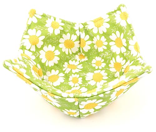 ROGITU Cotton Microwavable Bowl Cozy, Microwave-Safe Hot Bowl Holders, Soup Bowl Cozy Bowl Hot Pads (I) - Image 2
