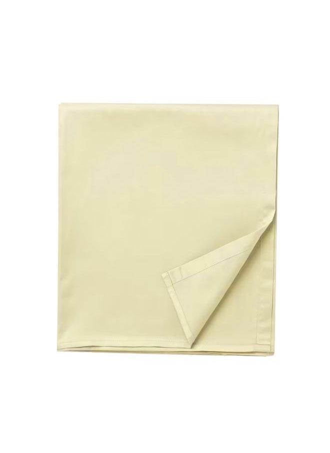 BYFT Orchard Exclusive (Cream) Single Size Flat Sheet,Duvet cover and Pillow covers (Set of 4 Pcs) Cotton percale Weave, Soft and Luxurious, High Quality Bed linen -180 TC  - Image 2