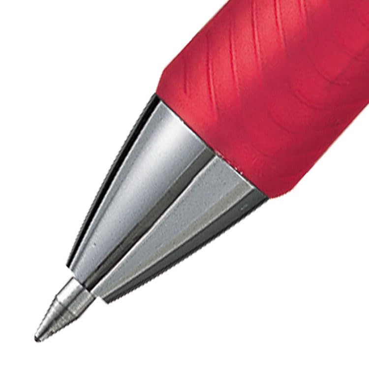 Pentel BL77-BO Energel XM Retractable Gel Pen with 0.7 mm Tip, 0.35 mm Line Width - Red, Pack of 12 - Image 3