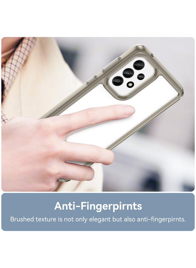 اس-توب جراب لهاتف Samsung Galaxy A33 5G من سلسلة ملونة من الأكريليك + جراب هاتف TPU - Image 5