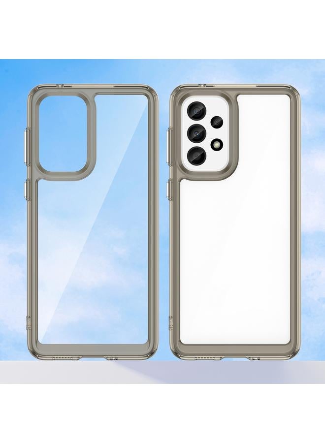 اس-توب جراب لهاتف Samsung Galaxy A33 5G من سلسلة ملونة من الأكريليك + جراب هاتف TPU - Image 2