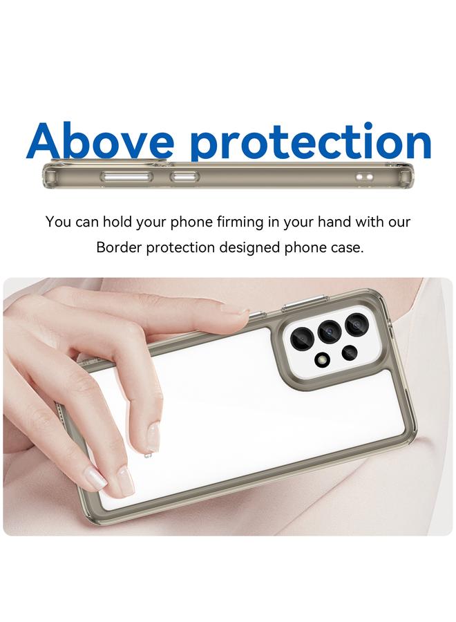 اس-توب جراب لهاتف Samsung Galaxy A33 5G من سلسلة ملونة من الأكريليك + جراب هاتف TPU - Image 4