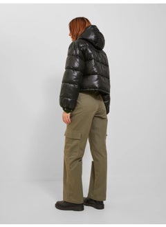 JJXX Hooded Black Women's Coat 12236544  - Image 5
