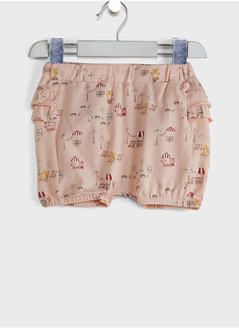 NAME IT - Infant 2 Pack Assorted Shorts - Image 1