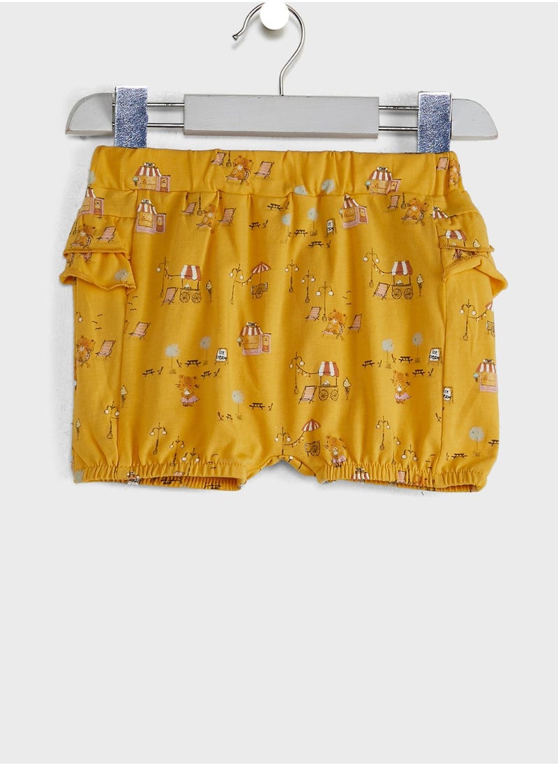 NAME IT - Infant 2 Pack Assorted Shorts - Image 1