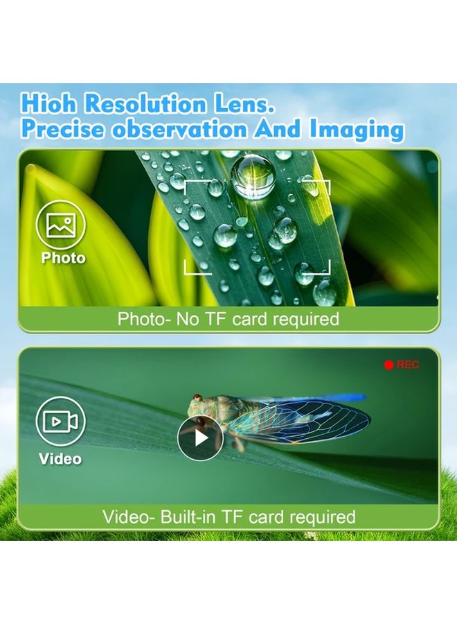 Orange USB Microscope 1000x Magnification 3 Inch Screen Portable Science Kit Camera - Image 5