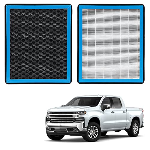 Parfyter 1*HEPA Cabin Air Filter replacement CF11966 Compatible with Buick Regal,Cadillac ATS,CT6,Escalade;Chevy Cruze,Impala,Silverado 1500/2500/3500,Suburban,Tahoe,Traverse;GMC Sierra 1500/2500/3500,Yukon - Image 1
