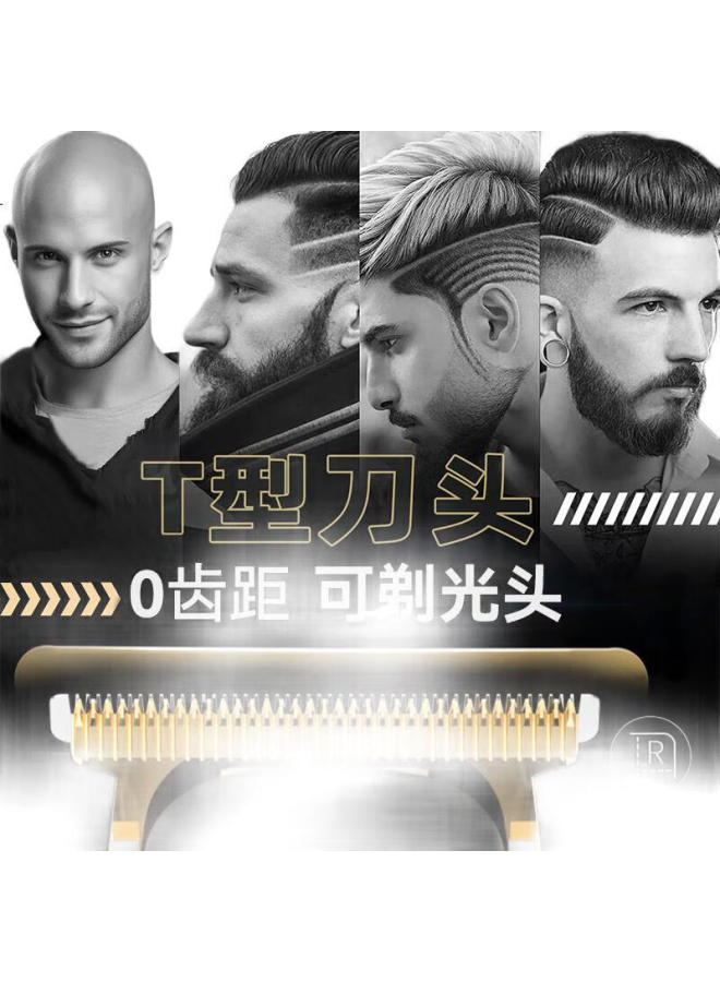 Qiman Electric Hair Clipper For Adults, Professional Haircutting Tool For Barbershops, Shaved Head Device, Specialized Hair Trimmer For Bald Heads, Hair Carving Electric Shaver, Professional Salon Electric Hair Clipper - Image 3