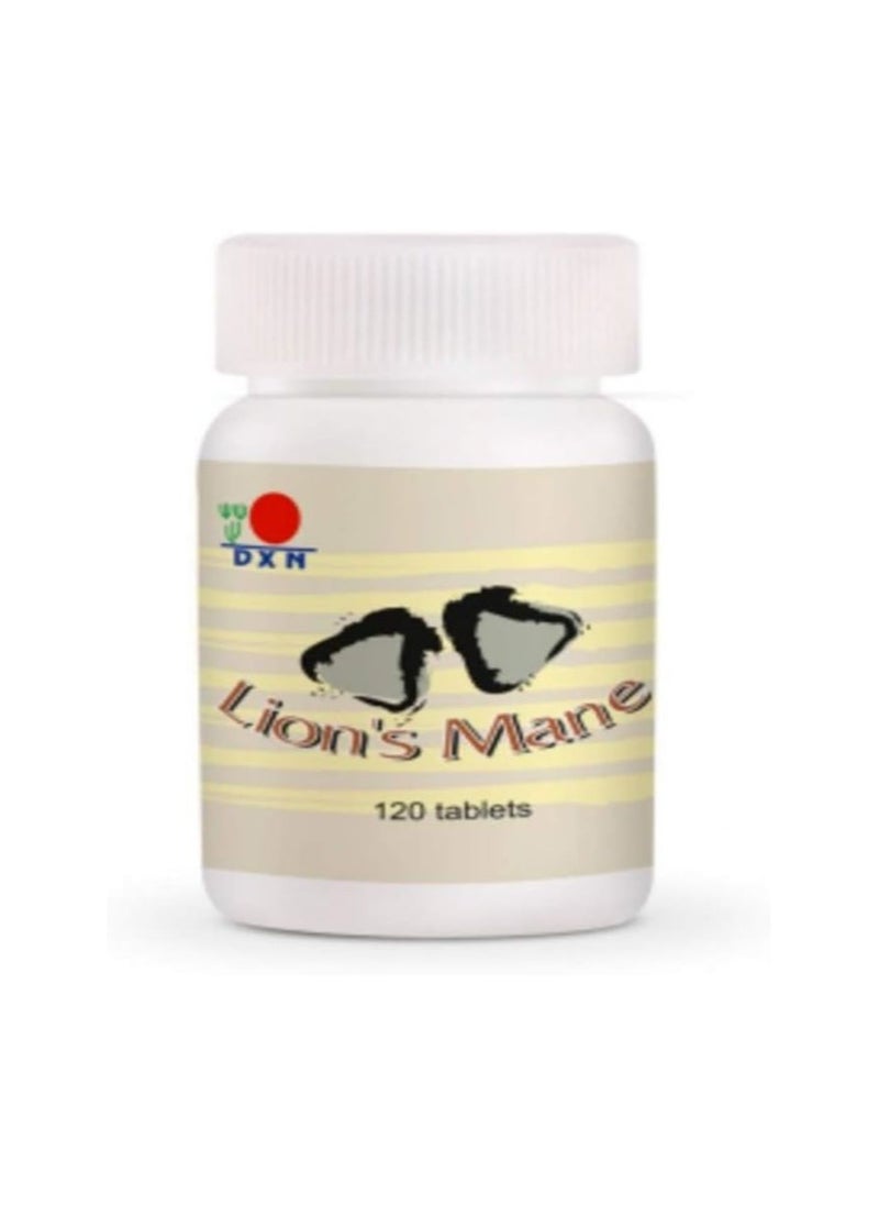 DXN Lion's Mane 120 Tablets With Spirulina 250mg 120Tablets  - Image 3