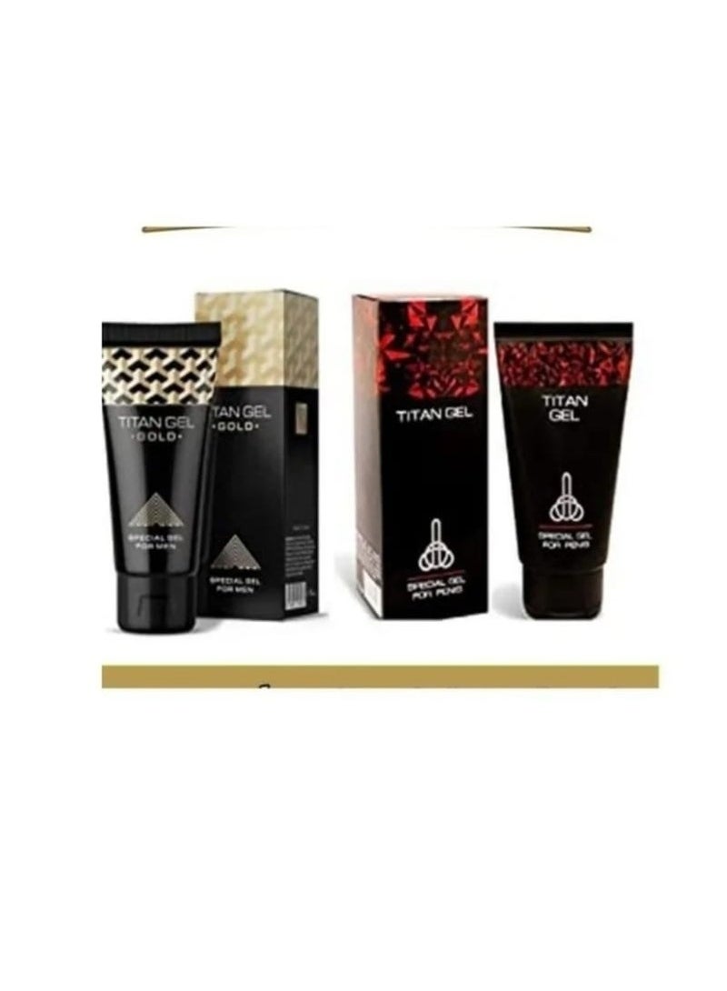 لارا تيتان جل جولد الاصلي 100٪ الاحمر والذهبي