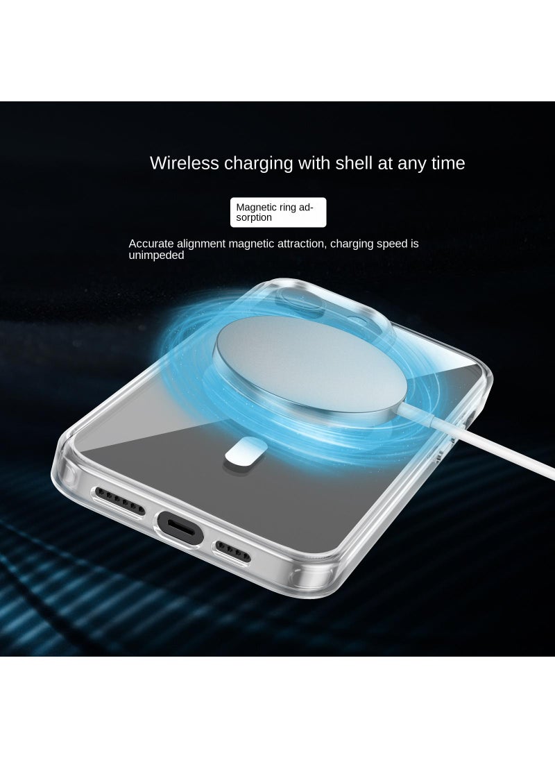 Y&D Anti Fall Magnetic Suction Phone Case For Iphone15promax Airbag - Image 3