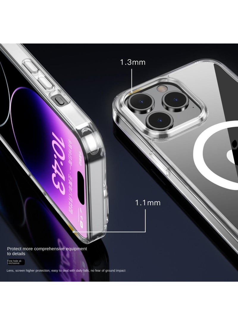 Y&D Anti Fall Magnetic Suction Phone Case For Iphone15promax Airbag - Image 2