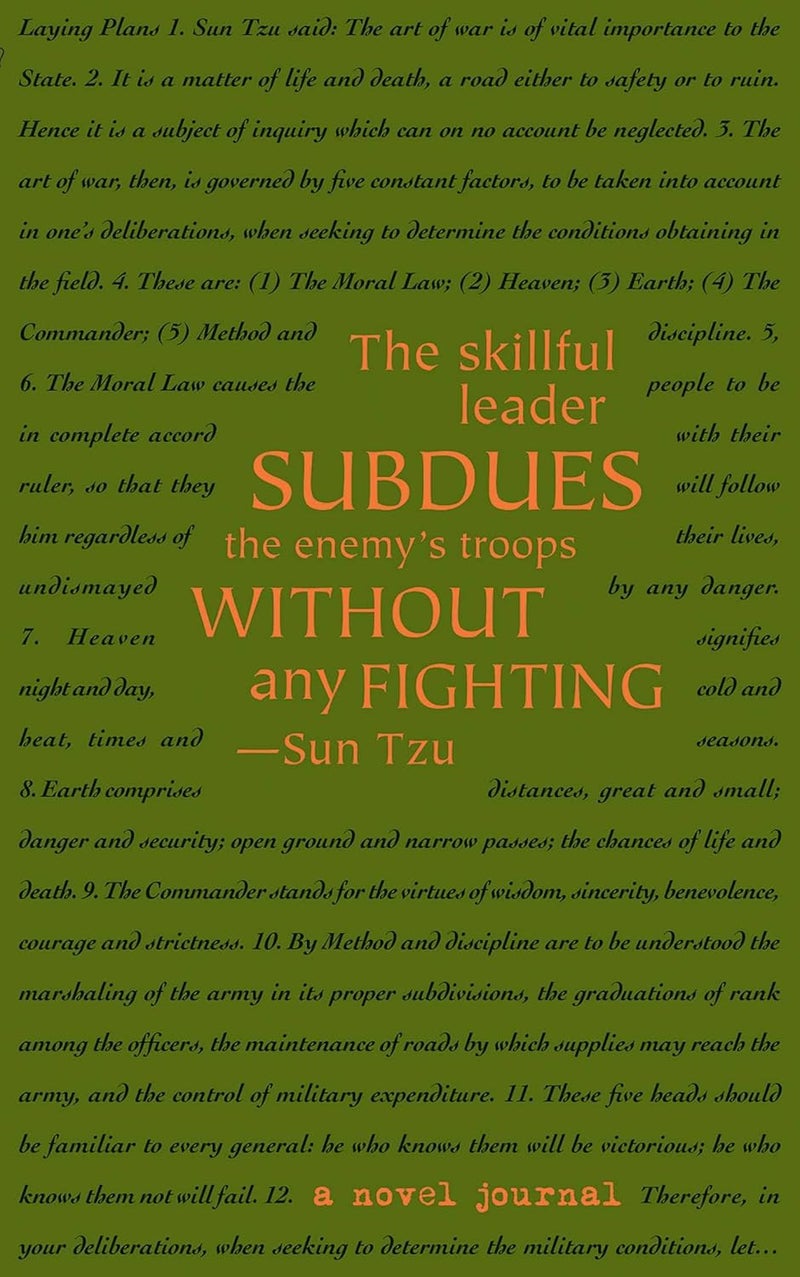 A Novel Journal: The Art of War (Compact) - Image 1