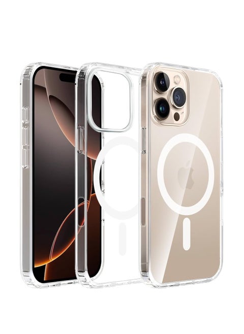 MagSafe Case for iPhone 16 Pro, Strong Magnet, Advanced Delay Yellowing, Military Grade Protection, Scratch Resistant, Magnetic Cover for iPhone 16 Pro Compatible with MagSafe Accessory