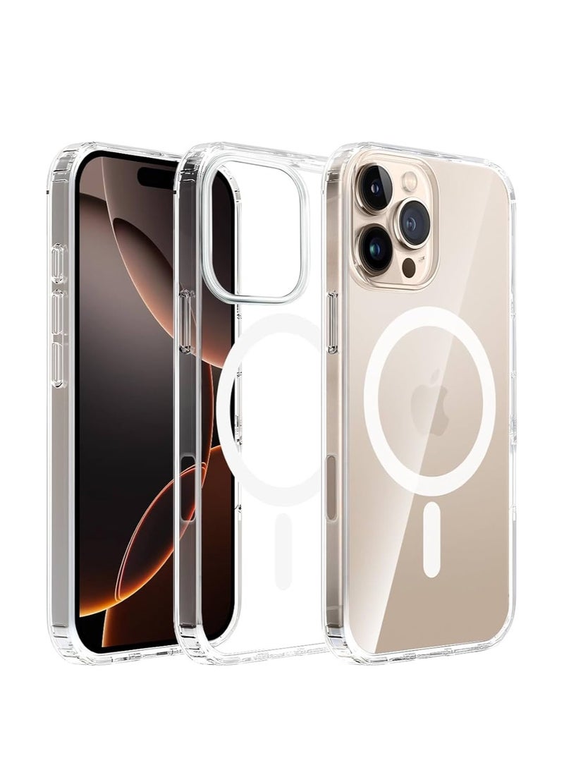 MagSafe Case for iPhone 16 Pro, Strong Magnet, Advanced Delay Yellowing, Military Grade Protection, Scratch Resistant, Magnetic Cover for iPhone 16 Pro Compatible with MagSafe Accessory  - Image 1