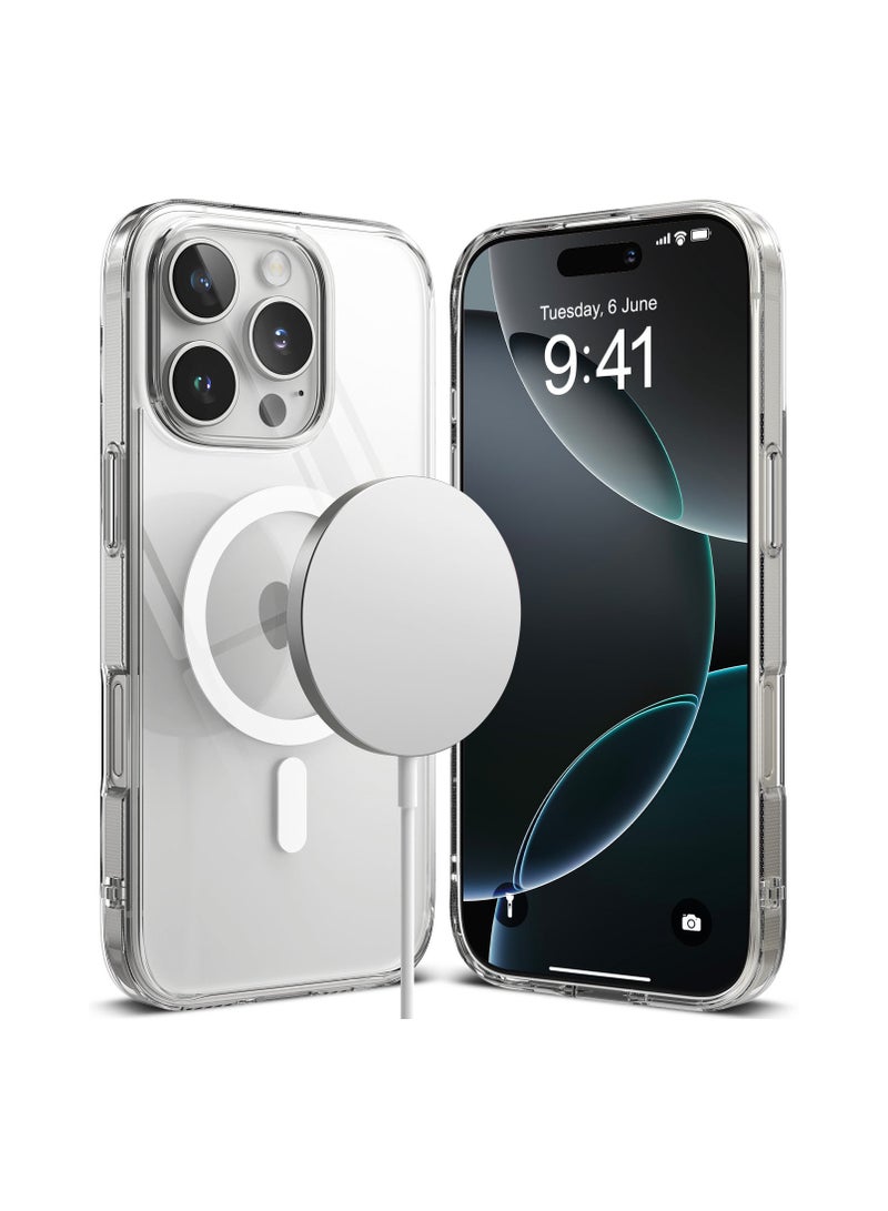 MagSafe Case for iPhone 16 Pro, Strong Magnet, Advanced Delay Yellowing, Military Grade Protection, Scratch Resistant, Magnetic Cover for iPhone 16 Pro Compatible with MagSafe Accessory  - Image 3