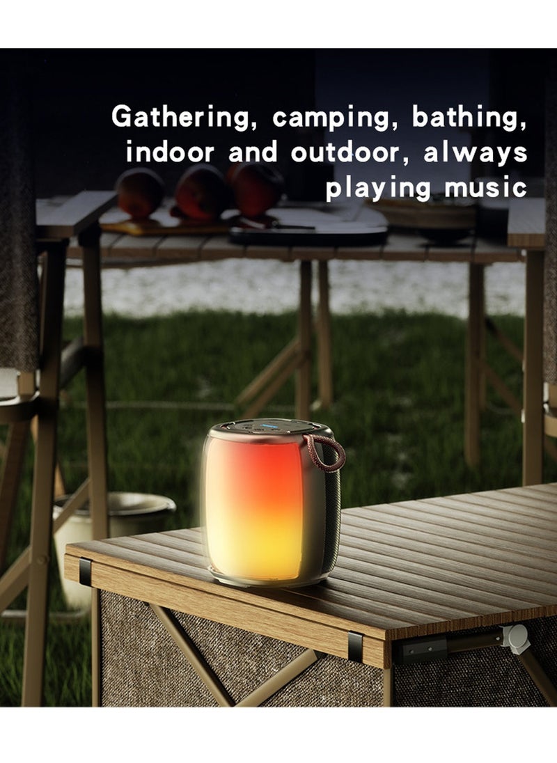 Yesido - Yesido YSW20 RGB Speaker Mini Portable Speaker / Support U Disk / TF Card Playback 10W Output Wireless - Black - Image 1