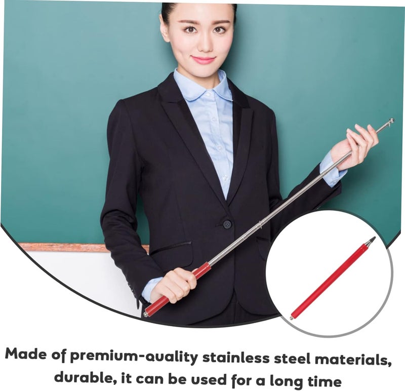 Teacher Pointer Stick Extendable Hand Pointer for Classroom Use Random Color for Lectures Presentations and Teaching Non-damaging Tip - Image 2