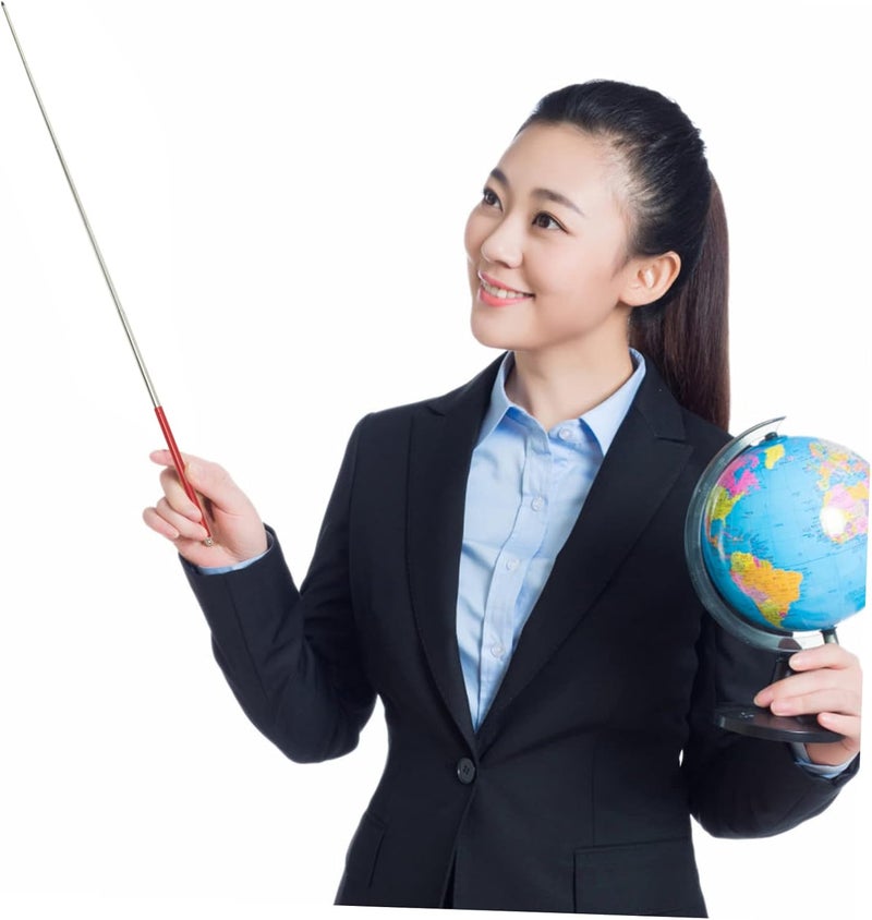 Teacher Pointer Stick Extendable Hand Pointer for Classroom Use Random Color for Lectures Presentations and Teaching Non-damaging Tip - Image 3