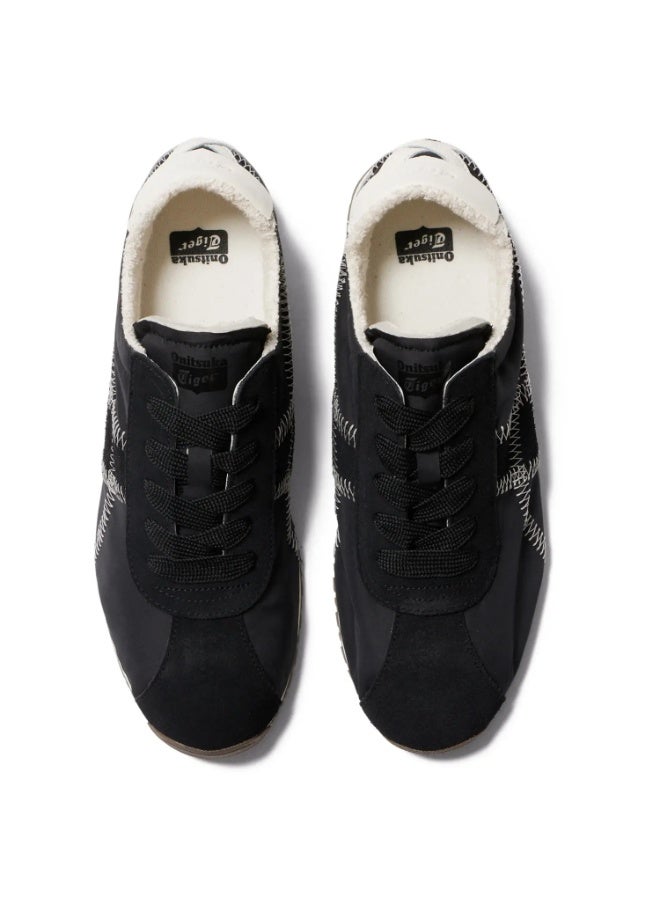 أونيتسوكا تايجر حذاء رياضي Onitsuka Tiger CORSAIR A55 باللون الأسود للرجال/النساء/الطلاب - Image 5