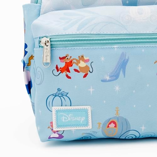 Wondapop - Cinderella 13"" Nylon Deluxe Daypack, Blue, A25232 - Image 4