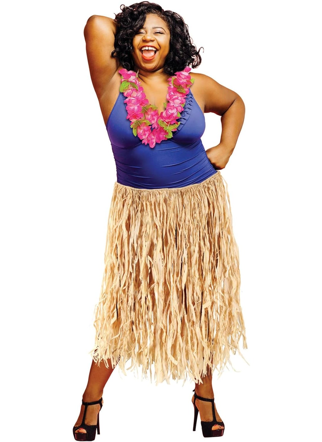 Beistle Beistle Kitchen Standard Extra Large Raffia Hula Skirt Natural 38 W x 30 L  - Image 2