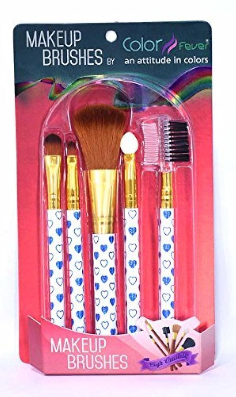 Color Fever Makeup Brush Set, Multicolor - Image 1