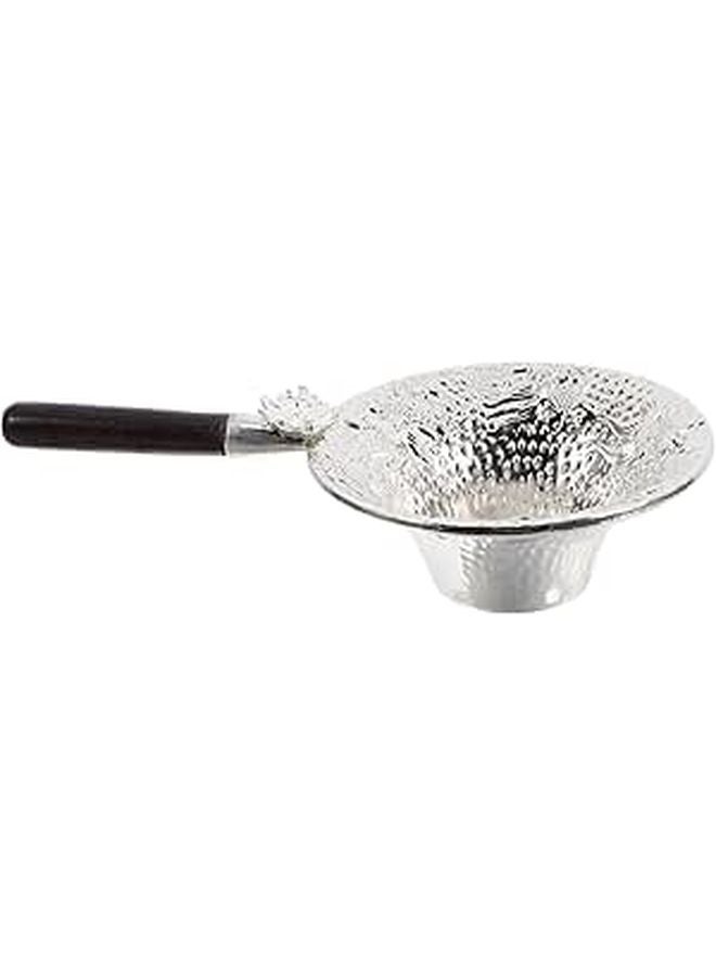 Fine Mesh Tea Strainer With Alloy Lotus Handle For Loose Leaf Matcha Tea Infuser - Image 1