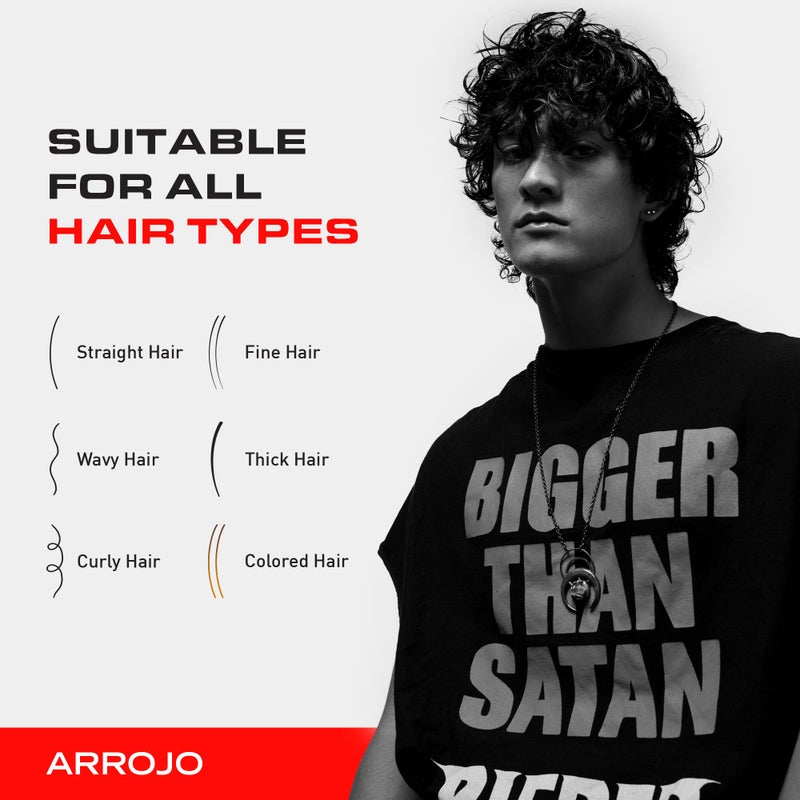 Arrojo Protective Thickening Lotion â€“ Heat Protectant & Blow Dry Spray for All Hair Types â€“ Sulfate & Paraben-Free, Anti Frizz & UV Protection, 6 fl. oz. - Image 5