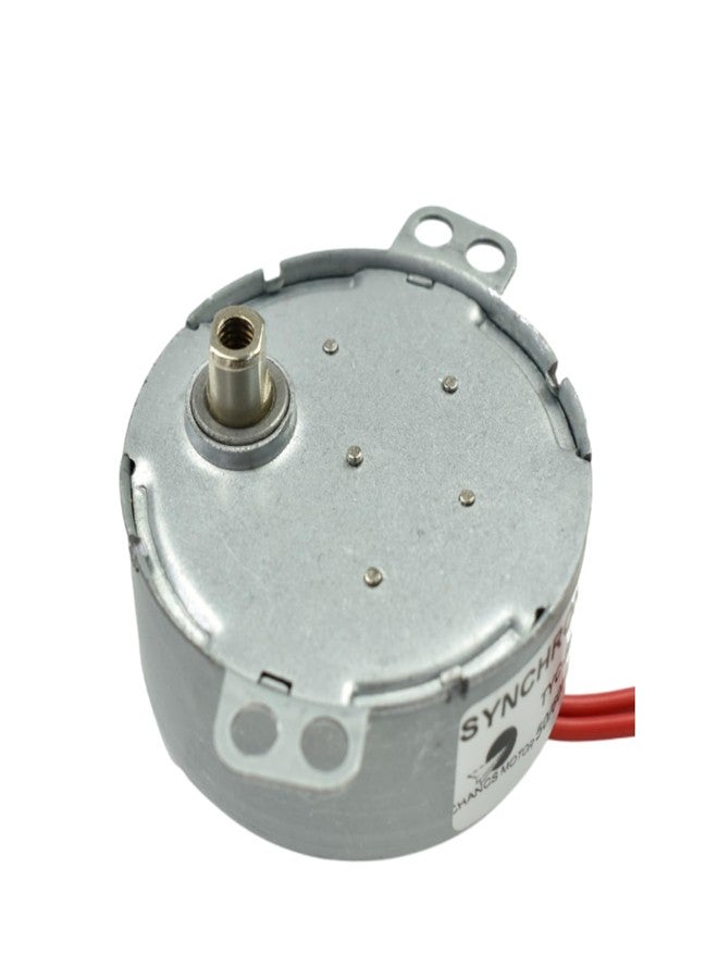 CHANCS TYC-50 Synchronous Motor 12V AC 5-6RPM Flush Shaft 5.5mm CW/CCW 4W Gear Motor - Image 5