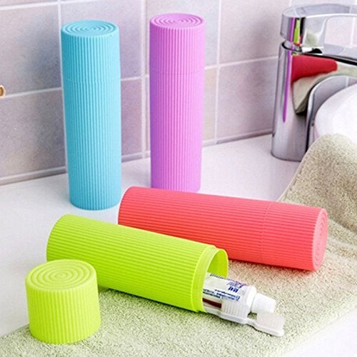 Glive Tooth Brush Holder Tube Cap Cover Protect Case Box - Image 2