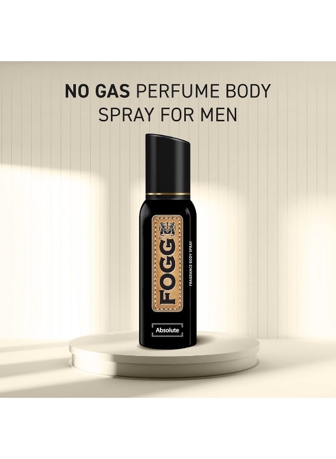 FOGG Absolute Perfume Spray - 120 Ml PACK OF 2 - Image 5
