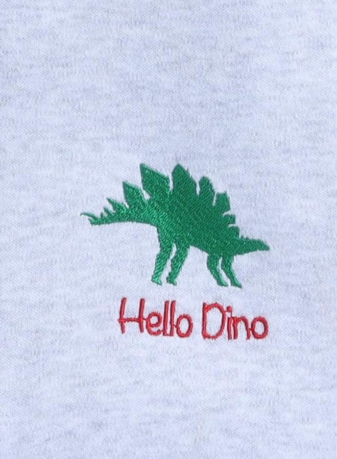 BUMZEE Grey Melange & Navy Baby Boys Full Sleeves Cotton Reversible Padded Jacket Age - 6-12 Months (Peb9957C-gry.nbl) - Image 5