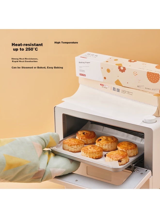JD.com Jd Jingzao Baking Paper, Oven And Air Fryer Silicone Oil Paper, Non-stick And Oil-proof Barbecue Paper - Image 3