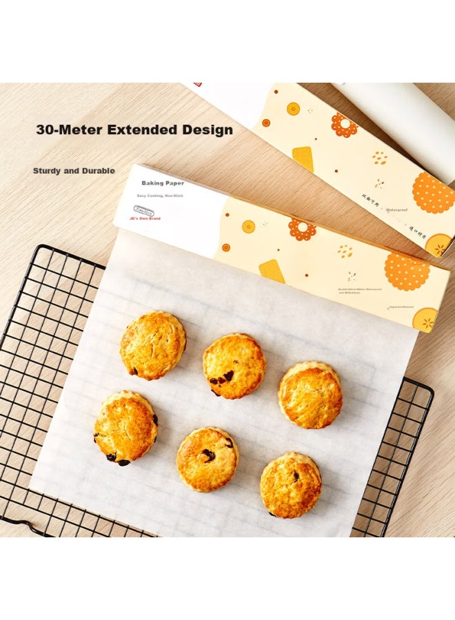 JD.com Jd Jingzao Baking Paper, Oven And Air Fryer Silicone Oil Paper, Non-stick And Oil-proof Barbecue Paper - Image 5